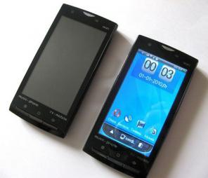 Телефон Sony Ericsson X10  Китай  2sim, wi-fi, tv, java