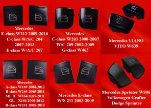 кнопки стеклоподъёмника для Mercedes W169,W245,W164,X164,W251