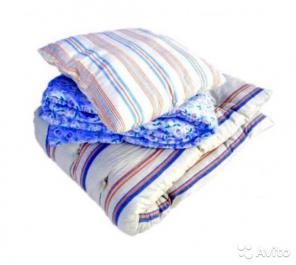 Матрац, подушка и одеяло, постельное белье