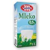 Натуральное молоко UHT из Польшы