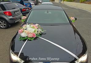 Оформление свадебных машин, украшение свадебного кортежа в Симферополе и Крыму.
