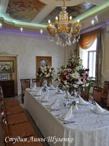 Свадебный декор. Оформление свадебных и праздничных банкетных залов. Студия флористики и декора в Крыму.