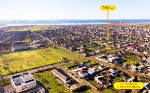 Участок с домом в курортном пригороде Евпатории